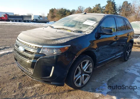 2014 Ford Edge Sport из США, поврежденный, VIN 2FMDK4AK3EBA29397